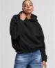 Суичър Ladies Oversized Bonded Sherpa Hoody black XXL