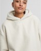 Суичър Ladies Oversized Bonded Sherpa Hoody whitesand XXL