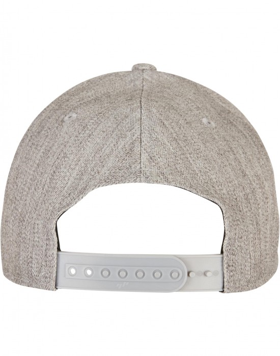 Шапка с козирка 110 Fitted Snapback heathergrey one size Шапка с козирка 110 Fitted Snapback heathergrey one size