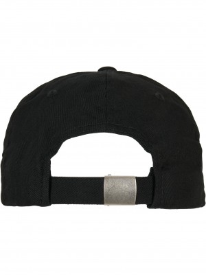 Шапка с козирка Eco Washing 110 Unstructered Alpha Cap black one size Шапка с козирка Eco Washing 110 Unstructered Alpha Cap black one size