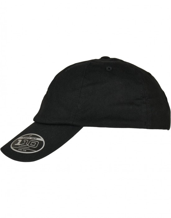 Шапка с козирка Eco Washing 110 Unstructered Alpha Cap black one size Шапка с козирка Eco Washing 110 Unstructered Alpha Cap black one size