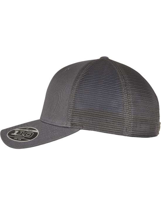 Шапка с козирка FLEXFIT 110 MESH CAP charcoal one size