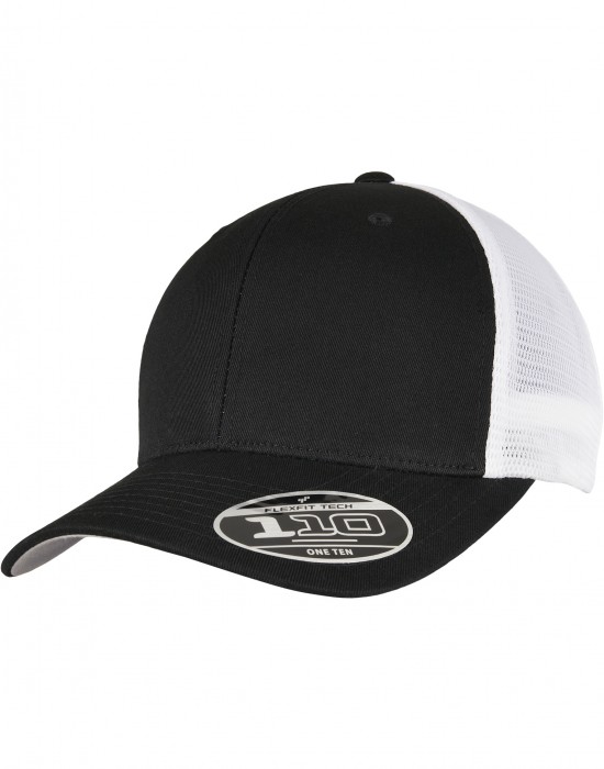Шапка с козирка 110 Mesh 2-Tone Cap black/white one size Шапка с козирка 110 Mesh 2-Tone Cap black/white one size