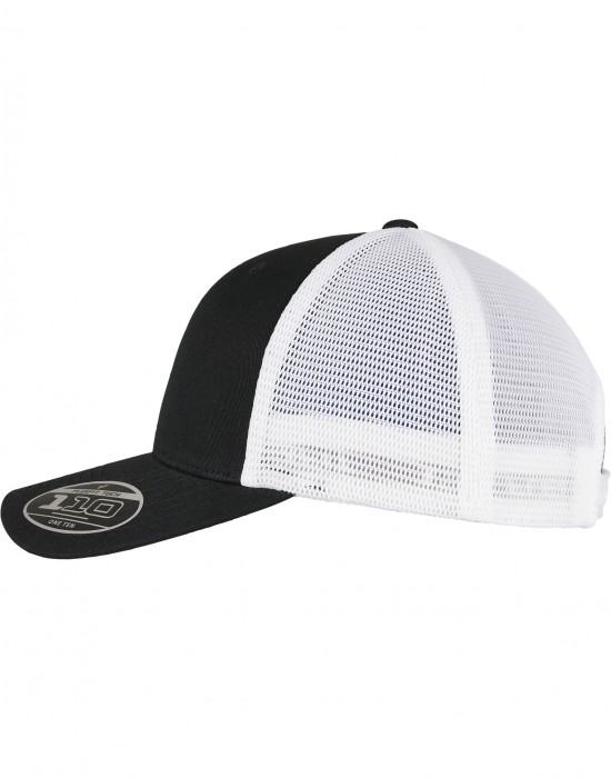 Шапка с козирка 110 Mesh 2-Tone Cap black/white one size Шапка с козирка 110 Mesh 2-Tone Cap black/white one size