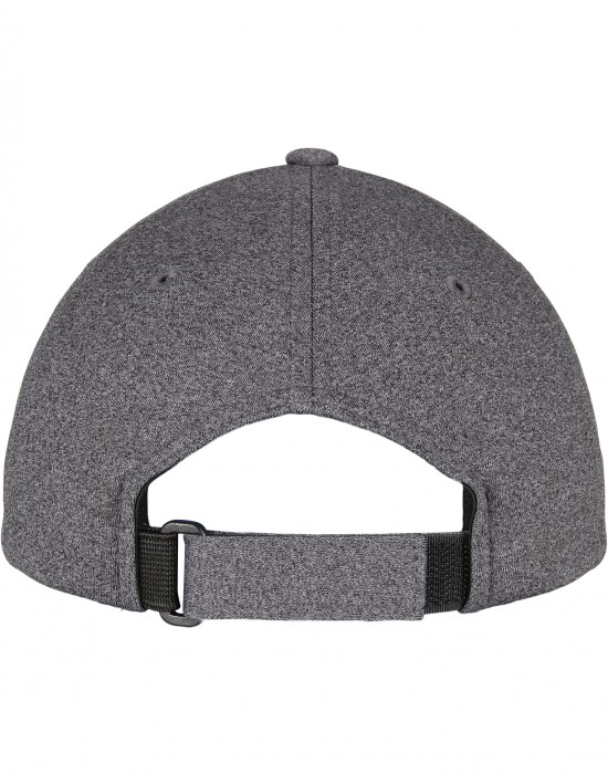 Шапка с козирка 110 Melange Unipanel darkgrey one size