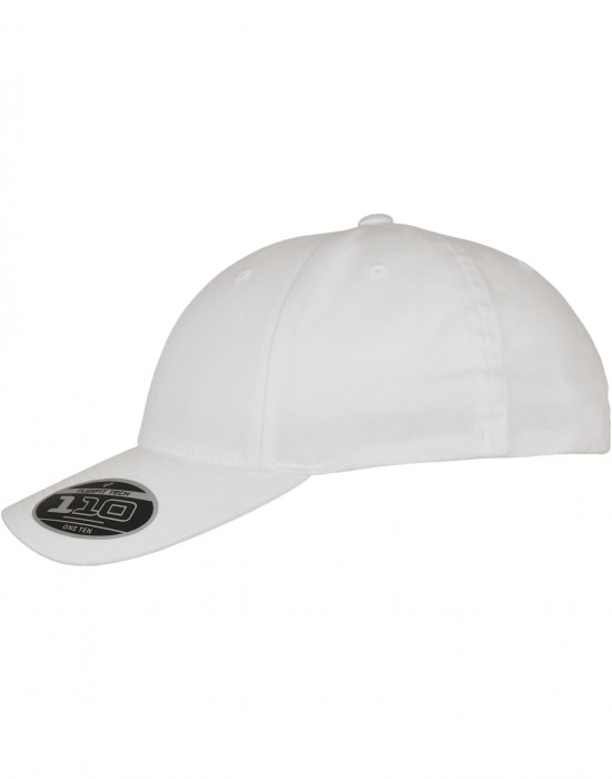 Шапка с козирка Flexfit 110 Organic Cap white one size Шапка с козирка Flexfit 110 Organic Cap white one size
