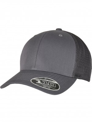 Шапка с козирка 110 Flexfit Melange Trucker grey/melange one size