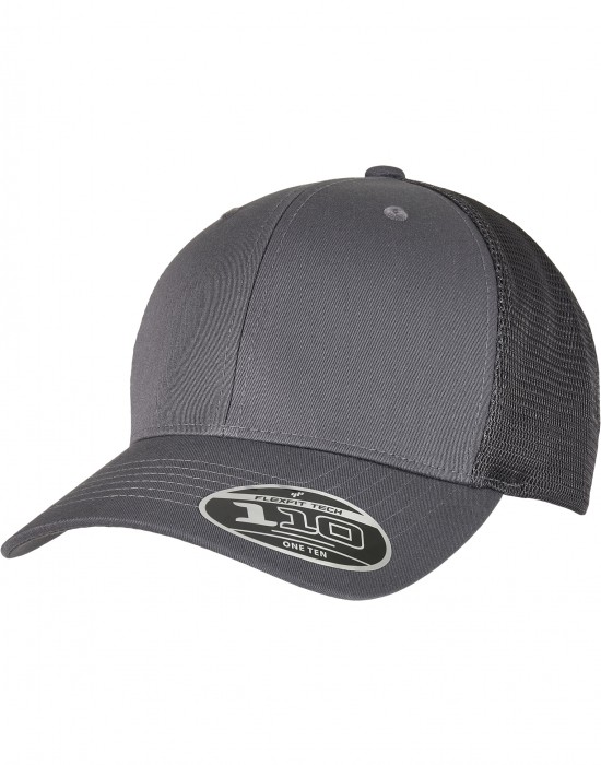 Шапка с козирка 110 Flexfit Melange Trucker grey/melange one size