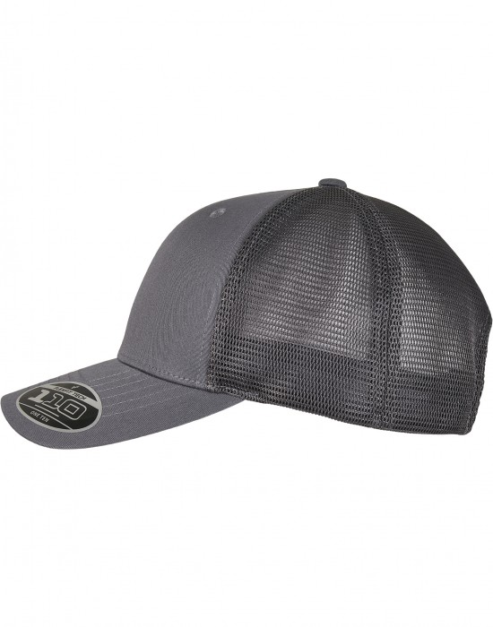 Шапка с козирка 110 Flexfit Melange Trucker grey/melange one size