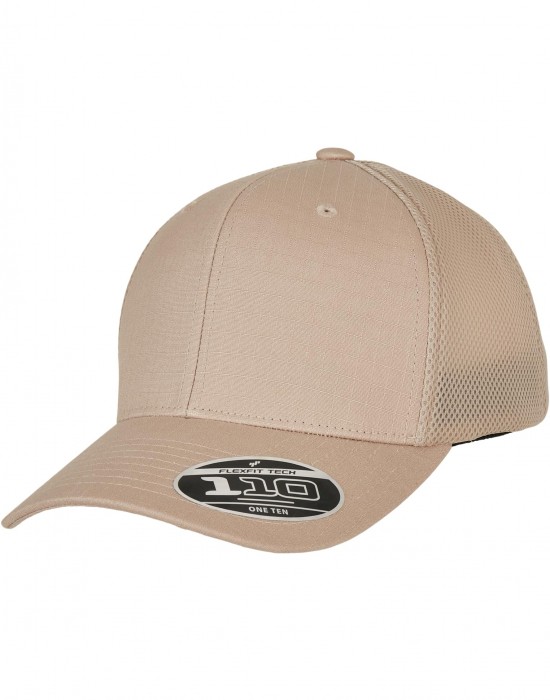Шапка с козирка Embroidery 110 Flexfit Ripstop Mesh Cap khaki one size Шапка с козирка Embroidery 110 Flexfit Ripstop Mesh Cap khaki one size