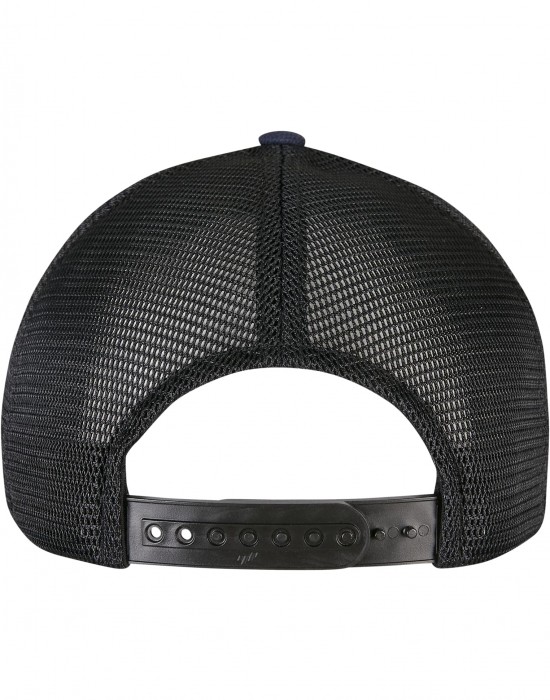Шапка с козирка 110 Structured Canvas Trucker navy/black one size