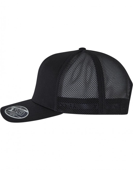 Шапка с козирка 110 Trucker black/black one size