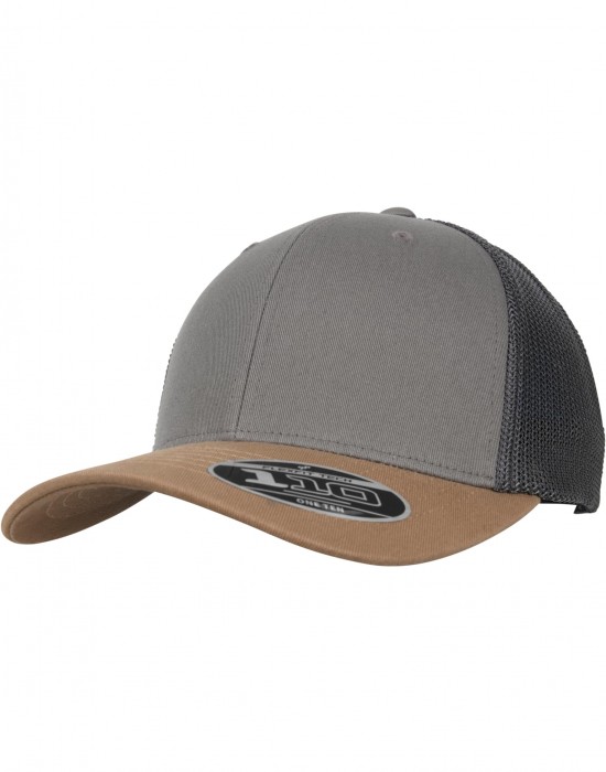 Шапка с козирка 110 Trucker earth tones one size