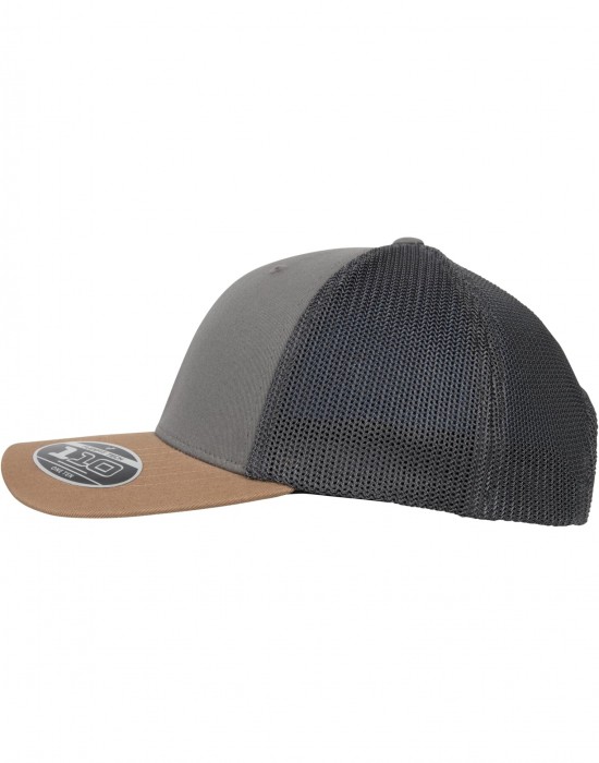 Шапка с козирка 110 Trucker earth tones one size