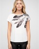 Тениска Cloud5ive Damen Viskose T-Shirt mit Traumf?nger Print white XXL Тениска Cloud5ive Damen Viskose T-Shirt mit Traumf?nger Print white XXL