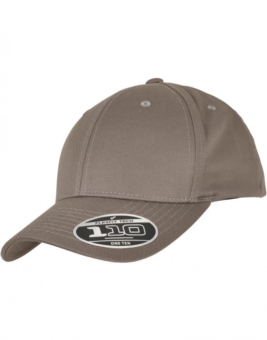 Шапка с козирка Flexfit 110 Curved Visor Snapback grey one size Шапка с козирка Flexfit 110 Curved Visor Snapback grey one size