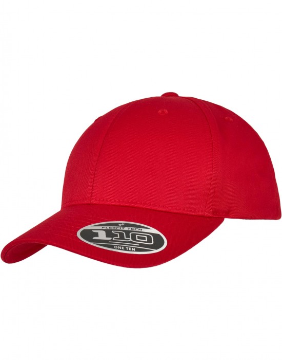 Шапка с козирка Flexfit 110 Curved Visor Snapback red one size Шапка с козирка Flexfit 110 Curved Visor Snapback red one size