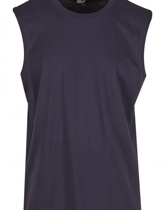 Тениска Brandit T-Shirt sleeveless navy XXL Тениска Brandit T-Shirt sleeveless navy XXL