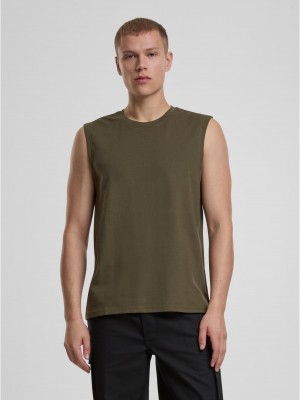 Тениска Brandit T-Shirt sleeveless olive 7XL