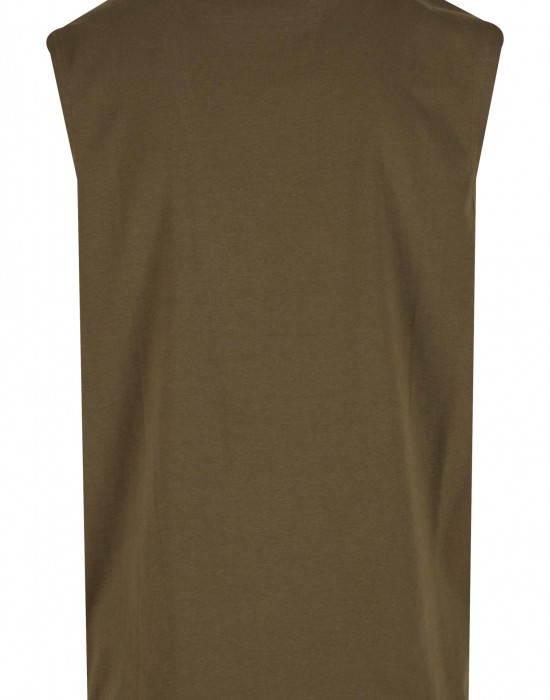 Тениска Brandit T-Shirt sleeveless olive 7XL Тениска Brandit T-Shirt sleeveless olive 7XL