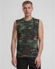 Тениска Brandit T-Shirt sleeveless woodland XXL Тениска Brandit T-Shirt sleeveless woodland XXL