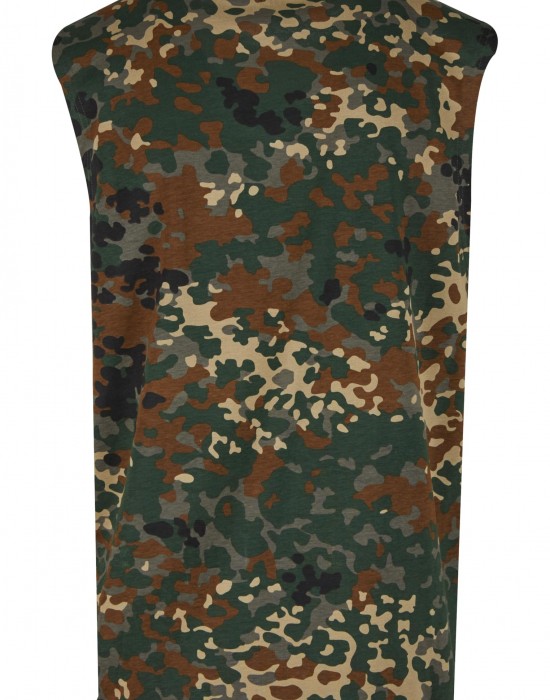 Тениска Brandit T-Shirt sleeveless flecktarn XXL Тениска Brandit T-Shirt sleeveless flecktarn XXL