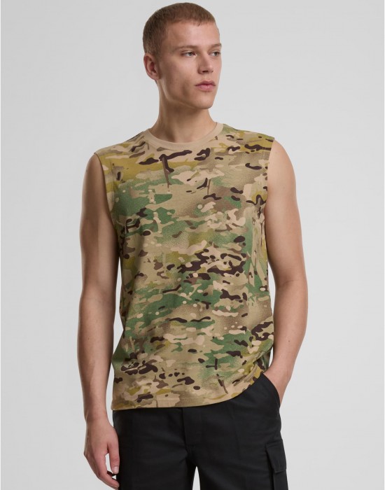 Тениска Brandit T-Shirt sleeveless tactical XXL Тениска Brandit T-Shirt sleeveless tactical XXL