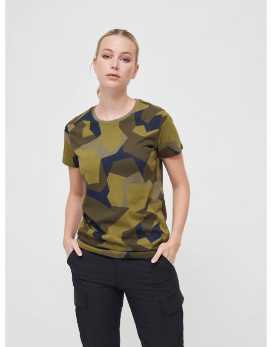 Тениска Ladies T-Shirt swedish camo XXL