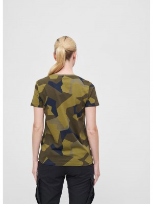 Тениска Ladies T-Shirt swedish camo XXL