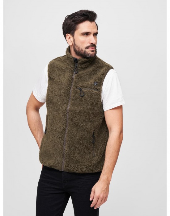 Грейка Teddyfleece Vest Men olive XXL Грейка Teddyfleece Vest Men olive XXL