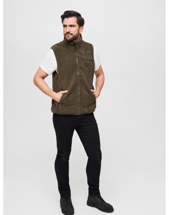 Грейка Teddyfleece Vest Men olive XXL Грейка Teddyfleece Vest Men olive XXL