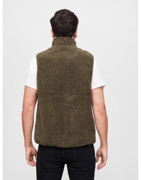 Грейка Teddyfleece Vest Men olive XXL Грейка Teddyfleece Vest Men olive XXL