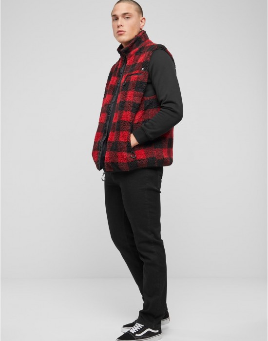 Грейка Teddyfleece Vest Men red/black XXL Грейка Teddyfleece Vest Men red/black XXL