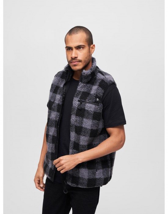Грейка Teddyfleece Vest Men black/grey XXL Грейка Teddyfleece Vest Men black/grey XXL