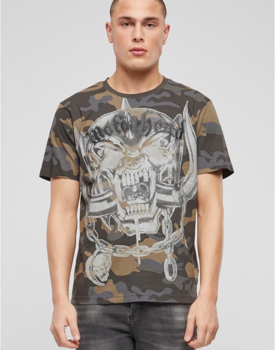 Тениска Mot?rhead T-Shirt Warpig Print darkcamo 7XL Тениска Mot?rhead T-Shirt Warpig Print darkcamo 7XL
