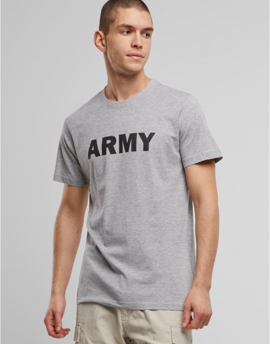 Тениска Army T-Shirt grey melange XXL Тениска Army T-Shirt grey melange XXL