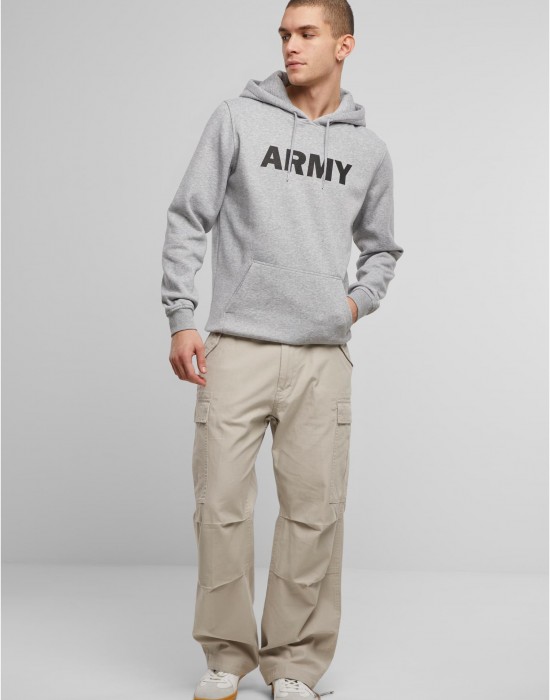 Суичър Army Hoody grey melange XXL