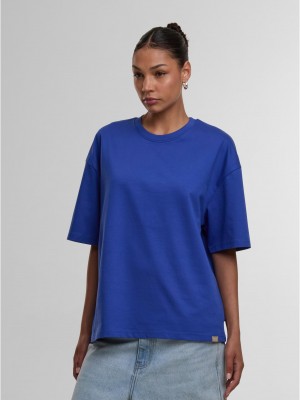 Тениска DEF Essential T-Shirt cobalt blue XS