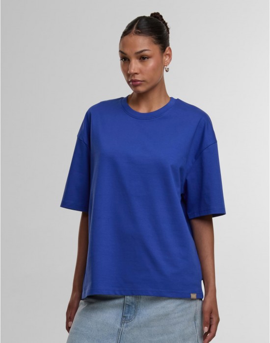 Тениска DEF Essential T-Shirt cobalt blue XS Тениска DEF Essential T-Shirt cobalt blue XS