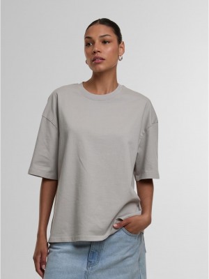 Тениска DEF Essential T-Shirt grey washed XS