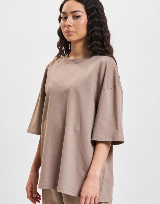 Тениска DEF Essential T-Shirt brown washed01 XS Тениска DEF Essential T-Shirt brown washed01 XS