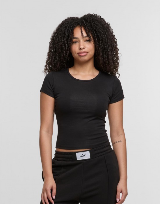 Тениска DEF RELAX T-Shirts jetblack XS