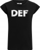 Тениска DEF Sizza T-Shirt black XS