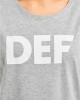 Тениска DEF Sizza T-Shirt grey XS