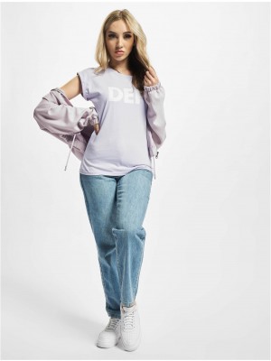 Тениска DEF Sizza T-Shirt purple XS