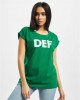 Тениска DEF Sizza T-Shirt turquoise XS