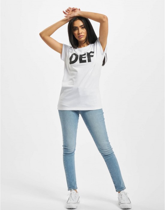 Тениска DEF Sizza T-Shirt white XS