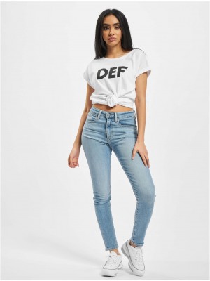 Тениска DEF Sizza T-Shirt white XS