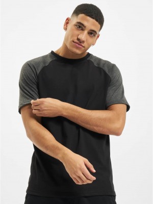 Тениска DEF Roy T-Shirt black/anthracite XXL