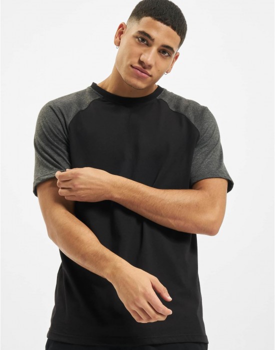 Тениска DEF Roy T-Shirt black/anthracite XXL Тениска DEF Roy T-Shirt black/anthracite XXL